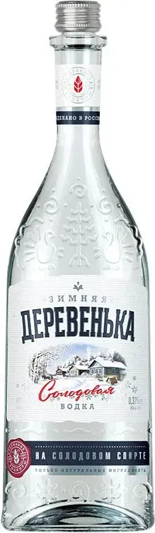 Водка Зимняя деревенька, 0.375 л