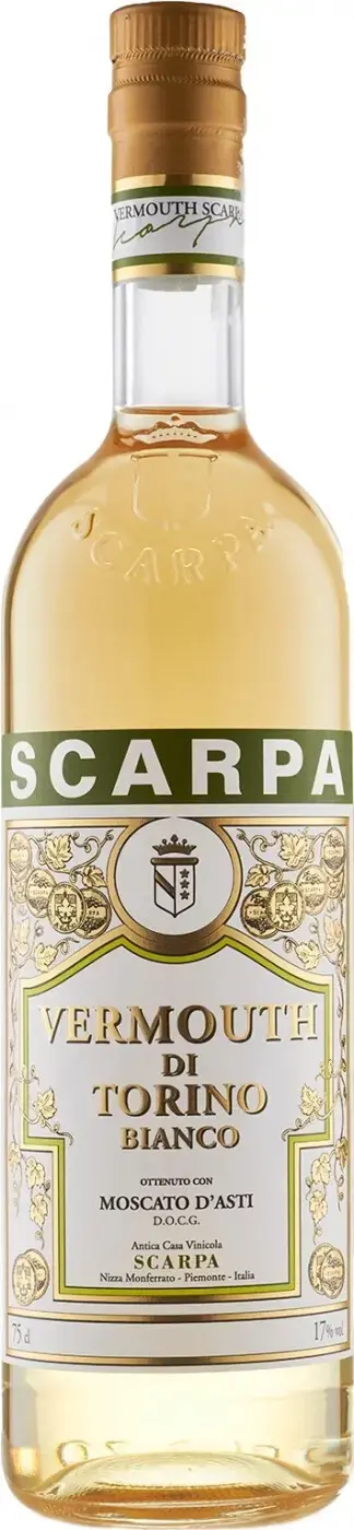 Вермут Scarpa Vermouth Di Torino Bianco, 2018, 0.75 л