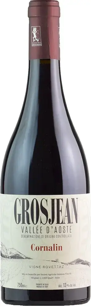 Вино Grosjean Cornalin Vigne Rovettaz Vallee d'Aoste DOC, 2021, 0.75 л