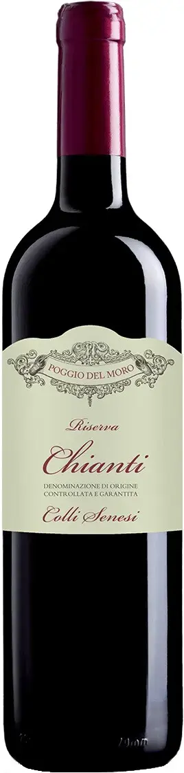 Вино Poggio del Moro Chianti Colli Senesi Riserva DOCG, 2015, 0.75 л