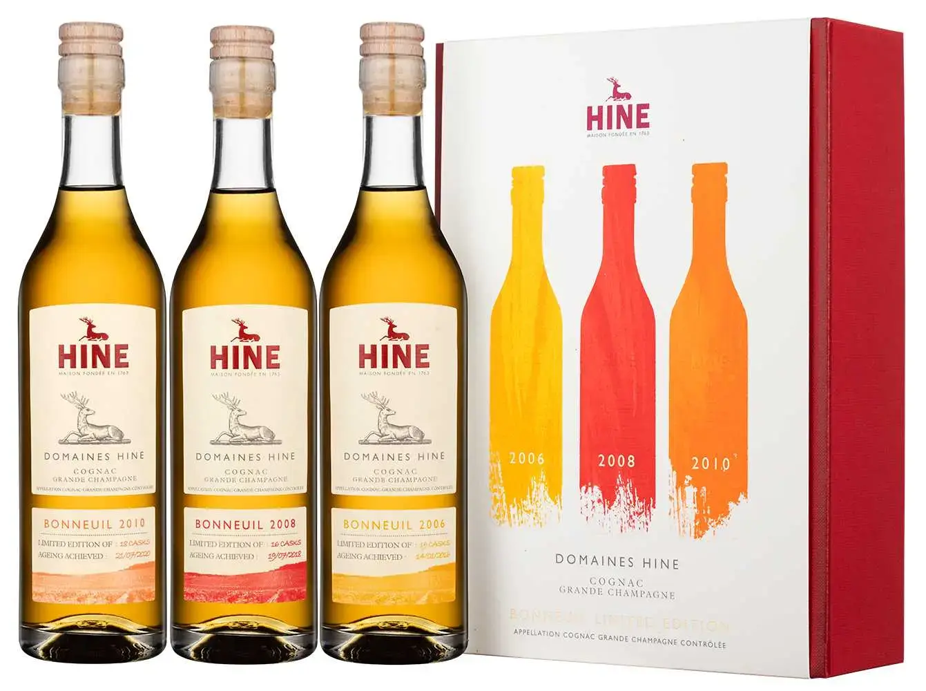  Hine Bonneuil Limited Edition 2006, 2008, 2010 0.2 л