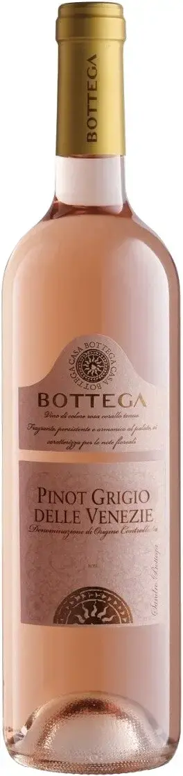 Вино Bottega, Pinot Grigio Rose delle Venezie DOC, 2021, 0.75 л