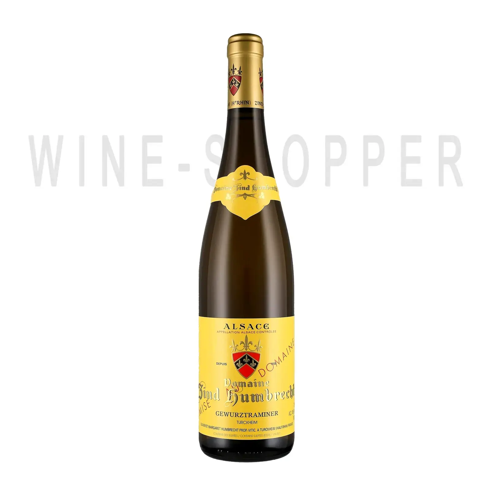 Вино Domaine Zind-Humbrecht Gewurztraminer Turckheim Alsace AOC 2020 0.75 л