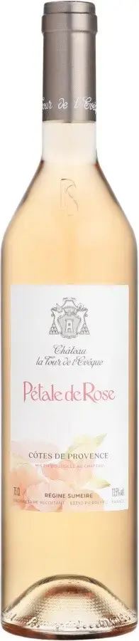Вино Chateau La Tour de L'Eveque Petale de Rose Cotes de Provence AOC, 2022, 0.75 л