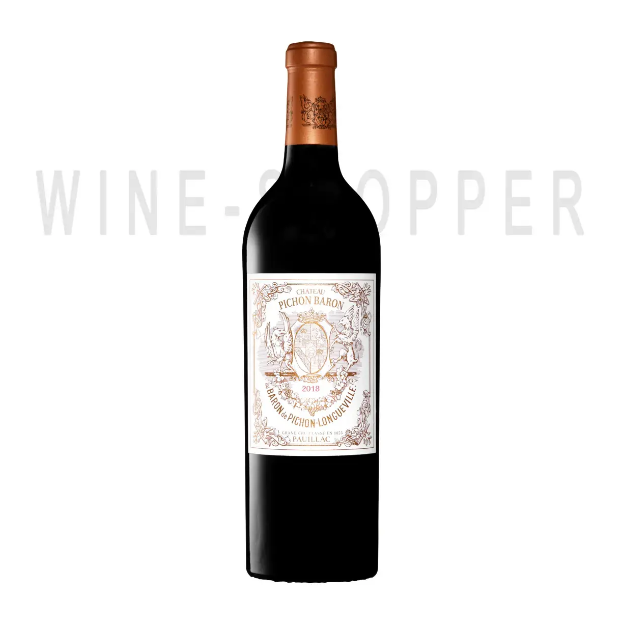Вино Chateau Pichon Longueville Baron Pauillac AOC 2-eme Grand Cru Classe 2018 0.75 л