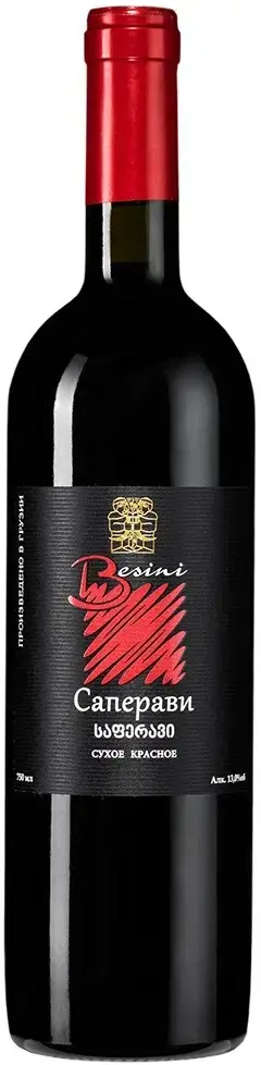 Вино Besini, Saperavi, 2022, 0.75 л