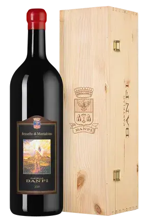Вино Brunello di Montalcino в подарочной упаковке, Banfi, 2018, 3 л.