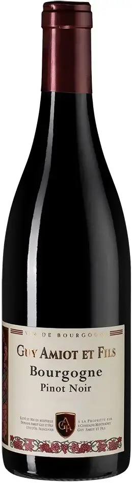 Вино Domaine Guy Amiot et Fils, Bourgogne Pinot Noir AOC, 2021, 0.75 л