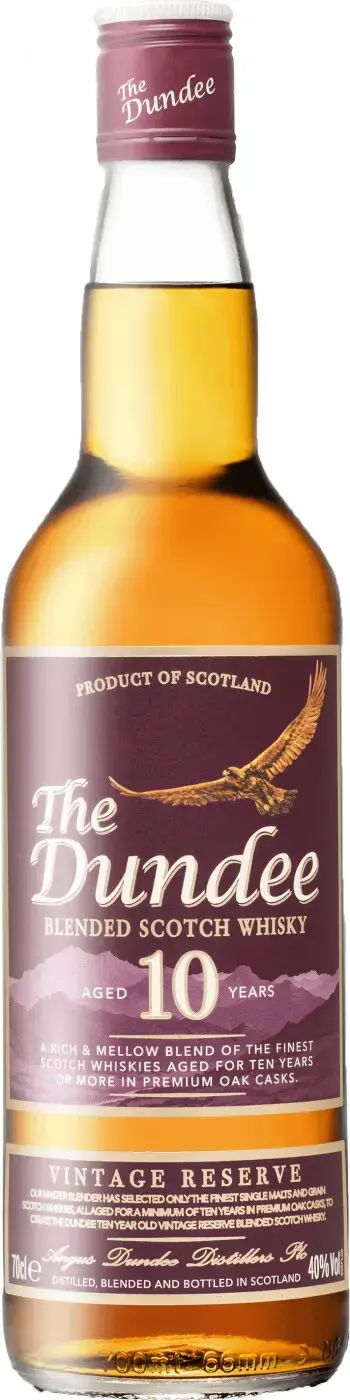 Виски The Dundee Blended 10 Years Old, 0.7 л