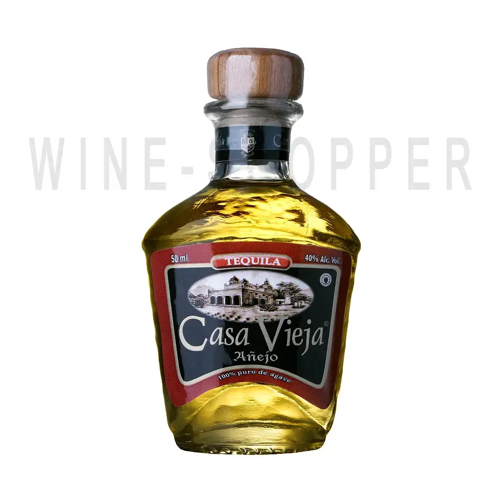 Текила Casa Vieja Anejo Extra Aged 0.05 л