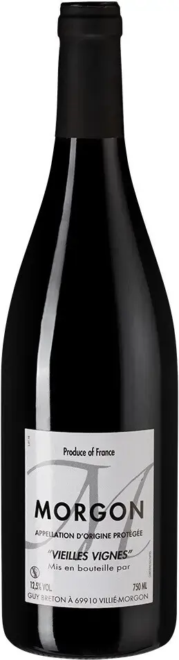 Вино Guy Breton Morgon Vieilles Vignes AOC, 2021, 0.75 л