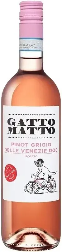 Вино Villa degli Olmi, Gatto Matto Pinot Grigio Rosato delle Venezie DOC, 2020, 0.75 л