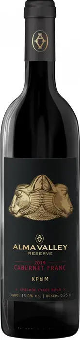 Вино Alma Valley Reserve Cabernet Franc, 2019, 0.75 л