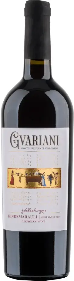 Вино Gvariani Kindzmarauli, 2020, 0.75 л
