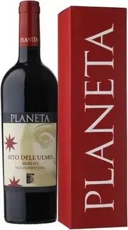 Вино Planeta Sito dell'Ulmo Merlot Sicilia Menfi DOC, gift box, 2014, 0.75 л