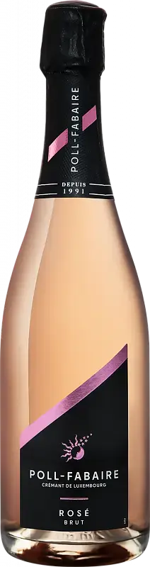 Игристое вино Poll-Fabaire Cremant de Luxembourg Rose Brut Moselle Luxembourgeoise AOP, 2022, 0.75 л