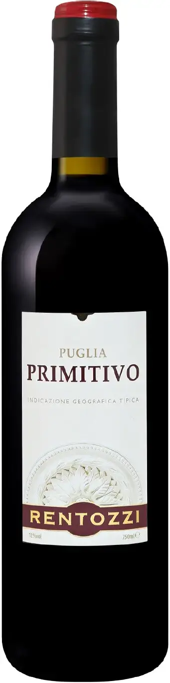 Вино Villa degli Olmi Rentozzi Primitivo Puglia IGT, 2021, 0.75 л