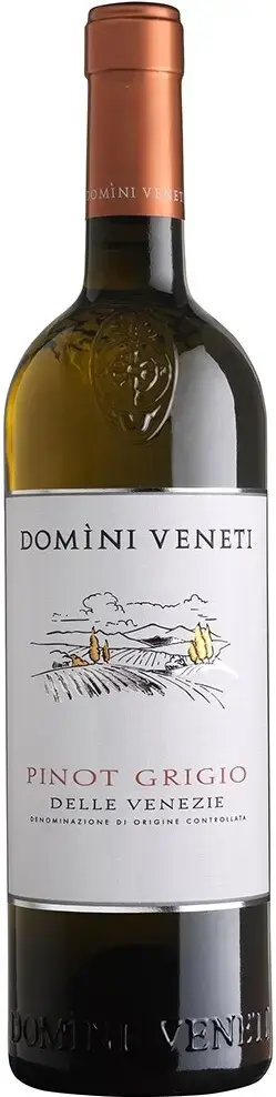 Вино Domini Veneti Pinot Grigio delle Venezie DOC, 2022, 0.75 л