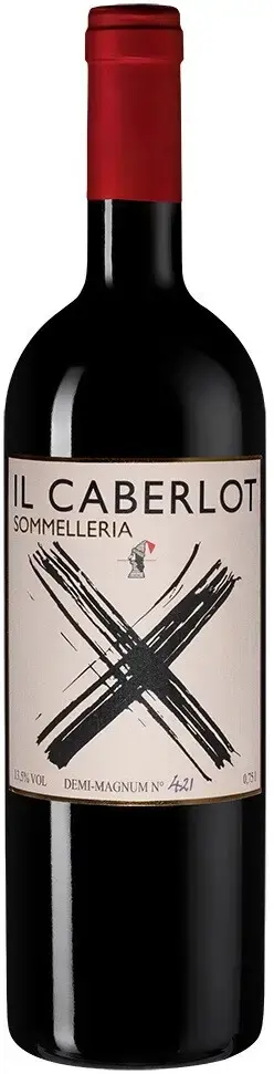 Вино Il Caberlot Toscana IGT, 2019, 0.75 л