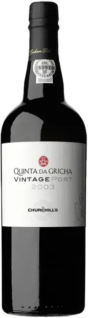Портвейн Churchill's, Quinta da Gricha Vintage Port, 2003, 0.75 л