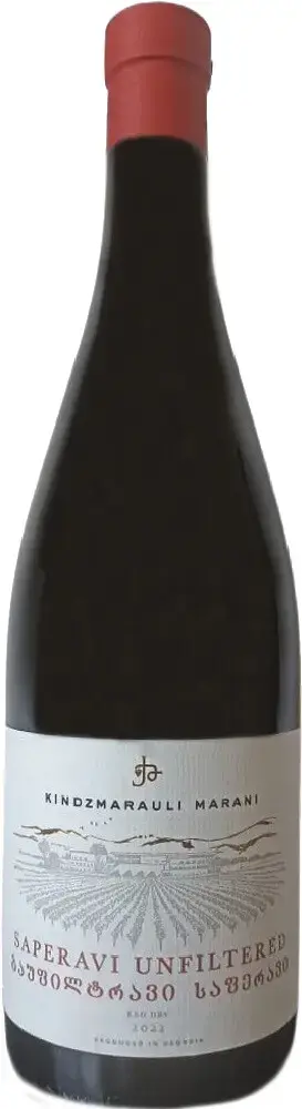 Вино Kindzmarauli Marani Saperavi Unfiltered, 2022, 0.75 л
