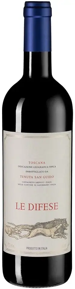 Вино Tenuta San Guido Le Difese IGT, 2021, 0.75 л