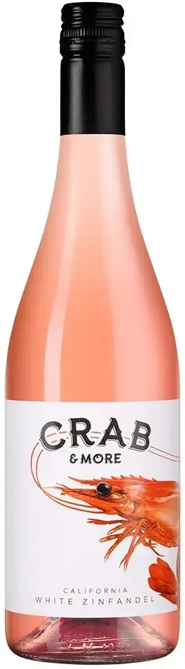 Вино Crab & More White Zinfandel, 2021, 0.75 л