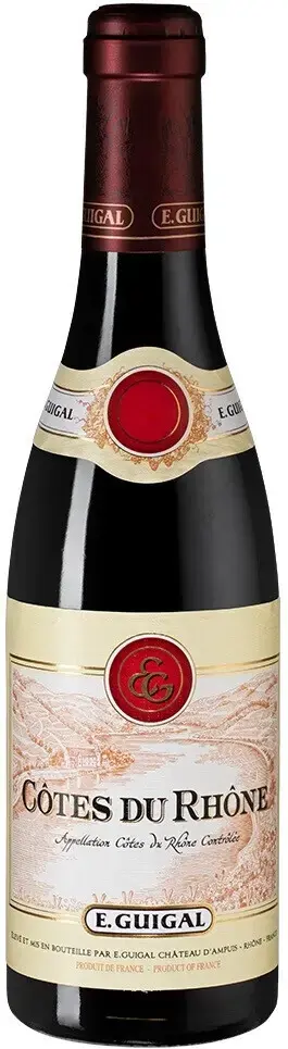 Вино E. Guigal Cotes du Rhone Rouge, 2020, 0.375 л