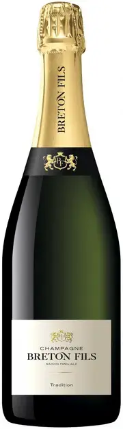 Шампанское Champagne Breton Fils, Tradition Demi-Sec, Champagne AOC, 0.75 л