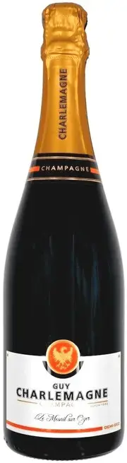 Шампанское Guy Charlemagne, Demi-Sec, 0.75 л