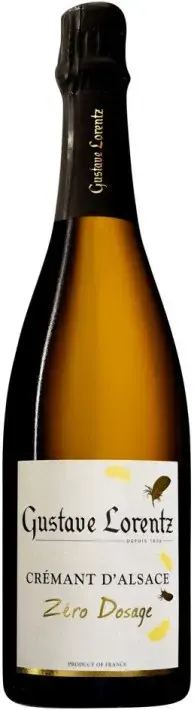 Игристое вино Gustave Lorentz, Cremant d'Alsace AOC Zero Dosage, 0.75 л