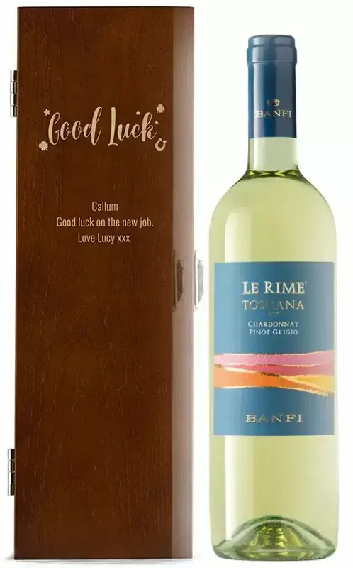 Вино Banfi Le Rime, gift box, 2018, 0.75 л
