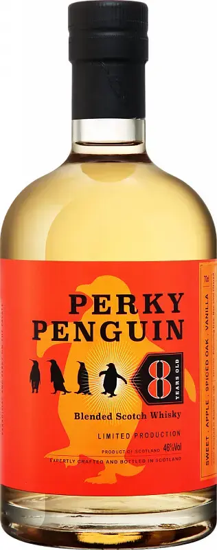 Виски Perky Penguin Blended 8 Years, 0.7 л
