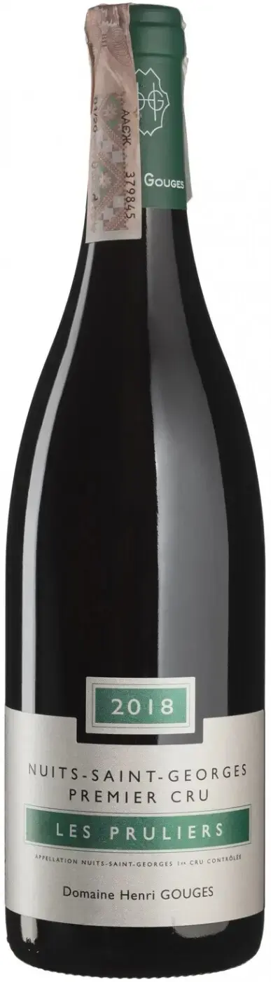 Вино Domaine Henri Gouges Nuits-St-Georges Premier Cru Les Pruliers AOC, 2018, 0.75 л