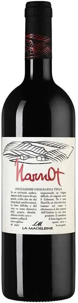 Вино La Madeleine NarnOt Umbria IGT, 2017, 0.75 л