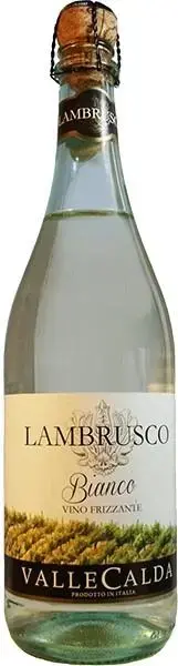Игристое вино Valle Calda Bianco Amabile, Lambrusco IGT, 0.75 л