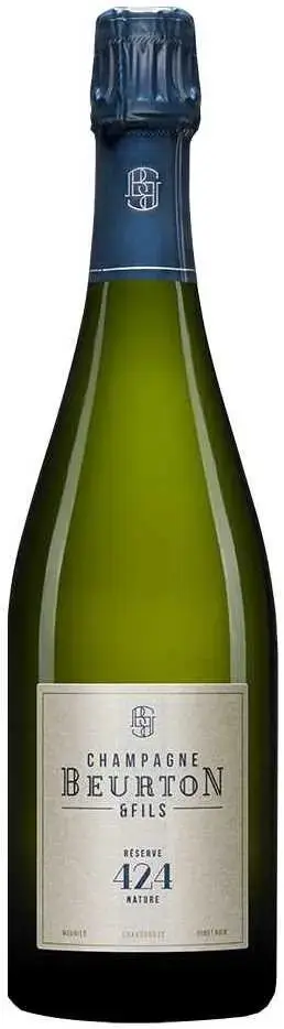 Шампанское Champagne Beurton & Fils Reserve 424 Nature Champagne AOC, 2017, 0.75 л
