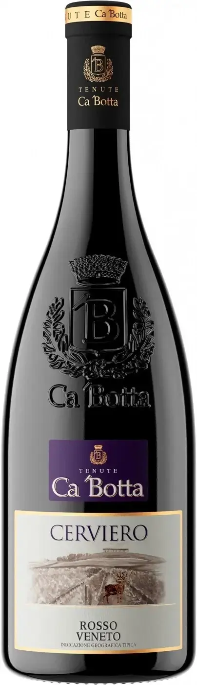 Вино Ca'Botta Cerviero Rosso Veneto IGT, 2017, 0.75 л