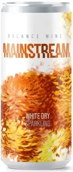 Игристое вино Balance Wine Mainstream Sparkling White Dry, in can, 0.33 л