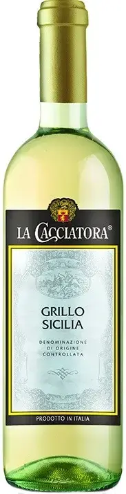 Вино La Cacciatora Grillo Sicilia DOC 2021 0.75 л