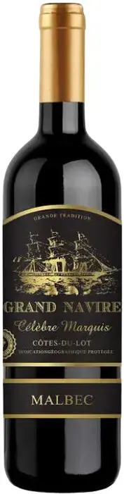 Вино Grand Navire Malbec Cotes-du-Lot IGP 0.75 л