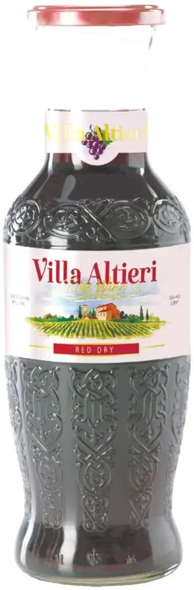 Вино Villa Altieri Red Dry 1 л
