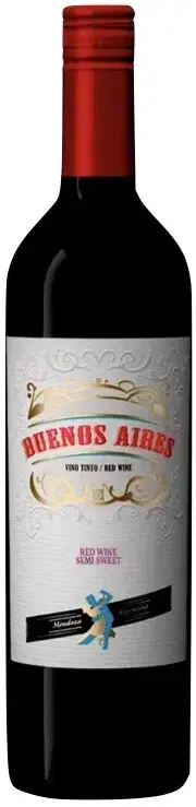 Вино Buenos Aires Red Semi-Sweet 2021 0.75 л