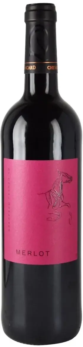 Вино Cheval Quancard Merlot Pay d'Oc IGP 2018 0.75 л