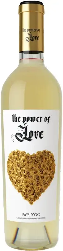 Вино Vignobles Vellas The Power of Love Blanc Pays d'Oc IGP 2021 0.75 л