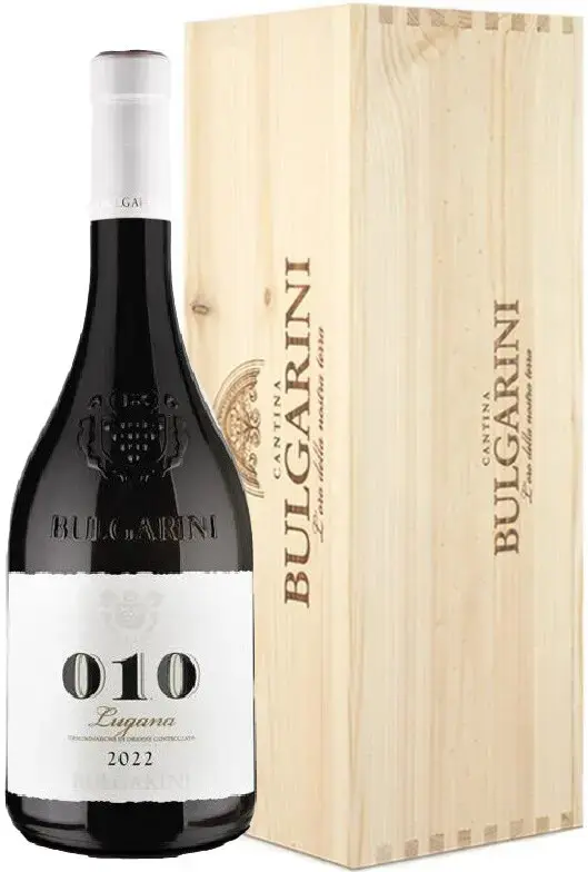 Вино Bulgarini 010 Lugana DOC, wooden box, 2022, 1.5 л