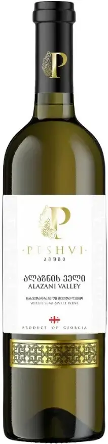 Вино Peshvi Alazani Valley White 2019 1.5 л
