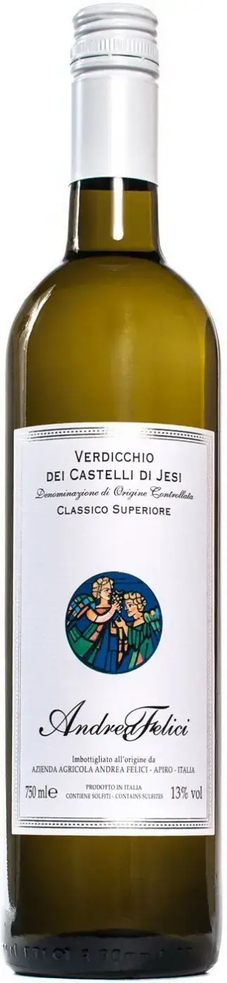 Вино Andrea Felici Verdicchio dei Castelli di Jesi Classico Superiore DOC, 2020, 0.75 л