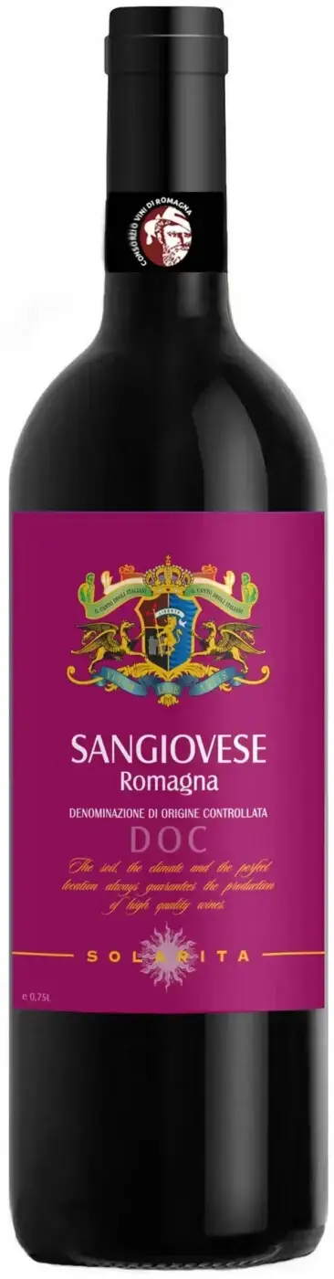 Вино Solarita Sangiovese Romagna DOC 2021 0.75 л