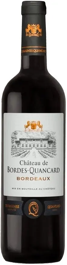 Вино Chateau de Bordes-Quancard Bordeaux AOC, 2018, 0.375 л